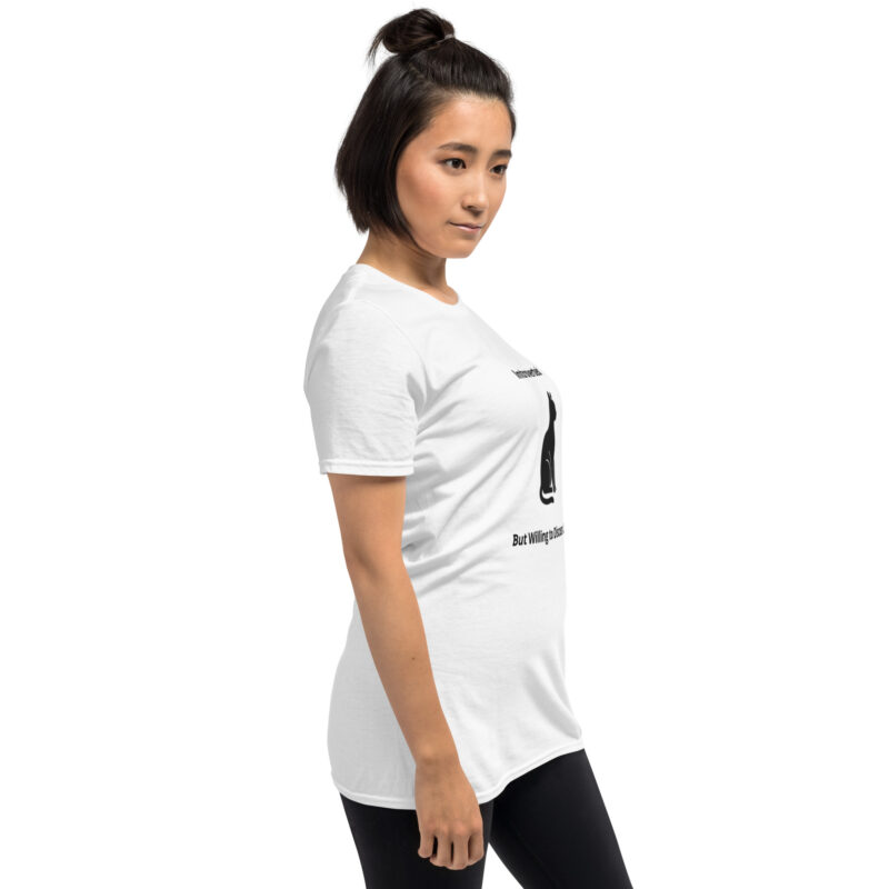 Introverted But Willing to Discuss Cats - Funny Cat Lover Unisex T-Shirt for Maine Coon Bengal Siamese Ragdoll Cat Breeds Enthusiasts - Image 4